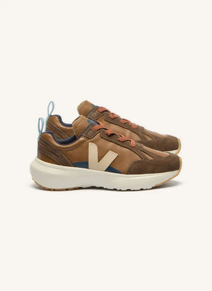 Veja - أحذية رياضية جلدية صغيرة الكناري - Veja x Bonpoint | بني