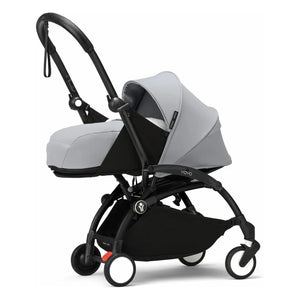 Stokke® - YOYO³ tam bebek arabası 0+ ve 6+ Siyah çerçeve | Taş