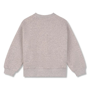 Wynken - Kelebek sweatshirt | Gri melanj