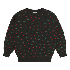 The Campamento - Çiçekli Sweatshirt | Kömür grisi