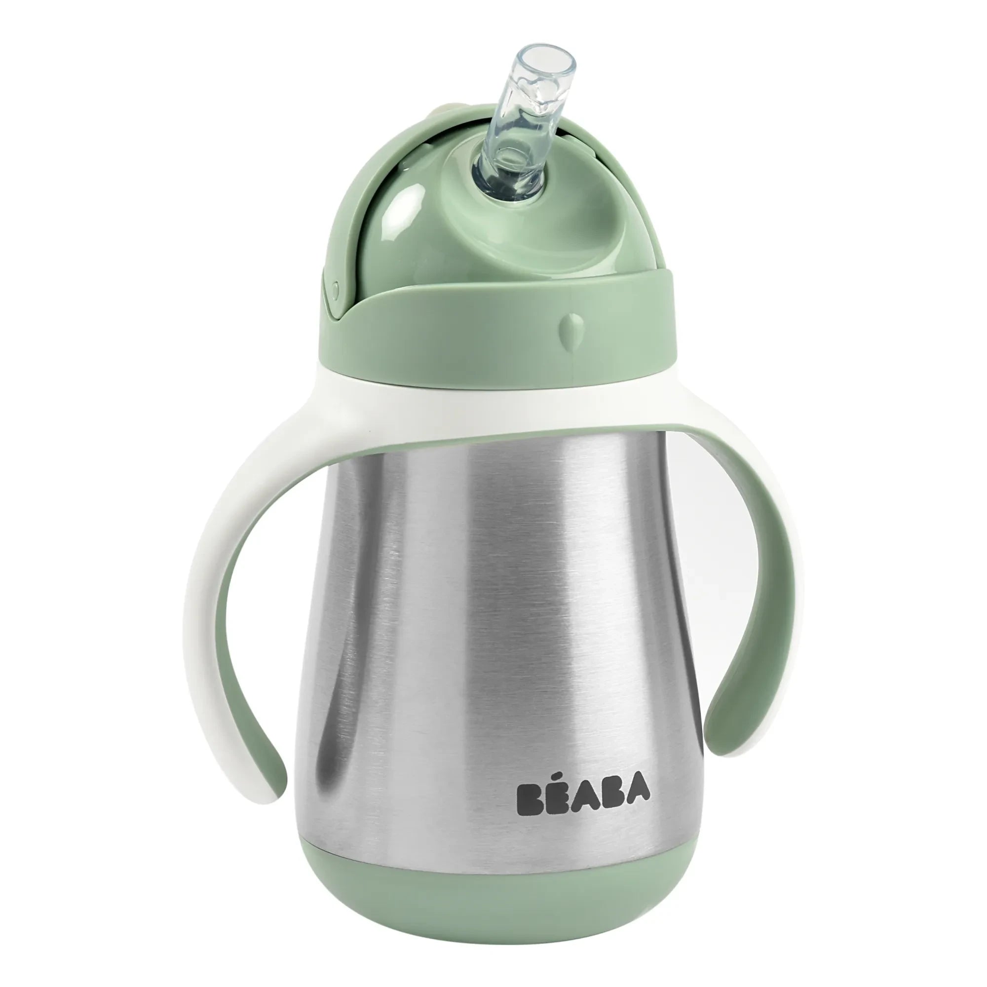 Béaba - Paslanmaz Çelik Alıştırma Bardağı - 250 ml | Sage