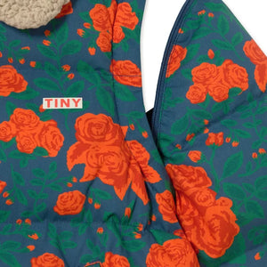 Tinycottons - Roses Kapitone Mont | Mavi