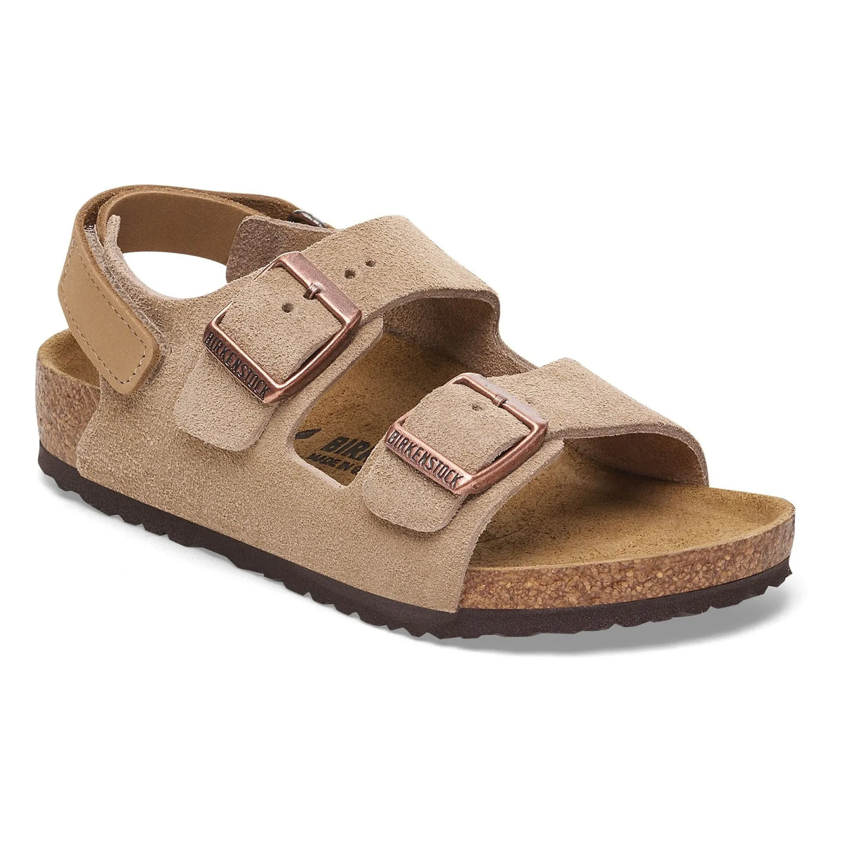 BIRKENSTOCK - Milano AS Çocuk Sandaletleri | Kahverengi Taupe