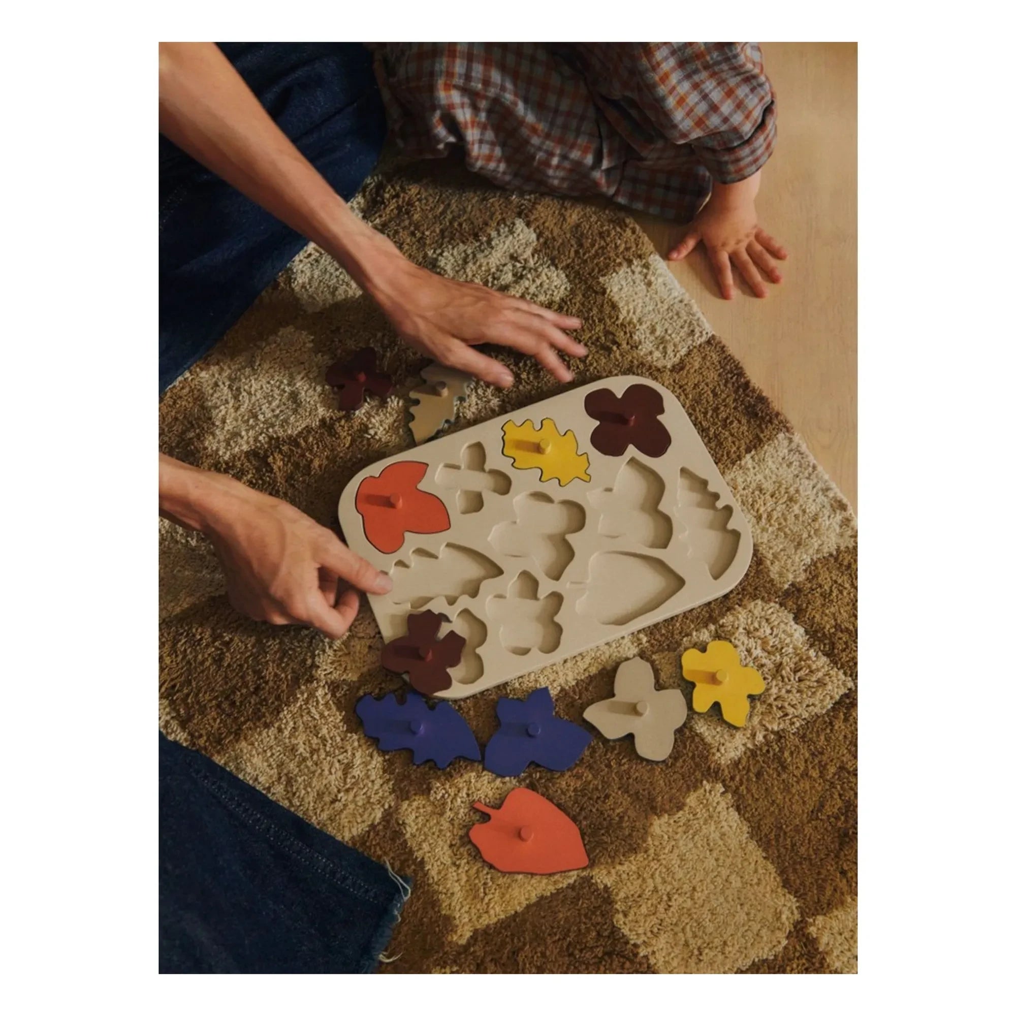 Ferm Living Kids - Mara halıları | Kahverengi