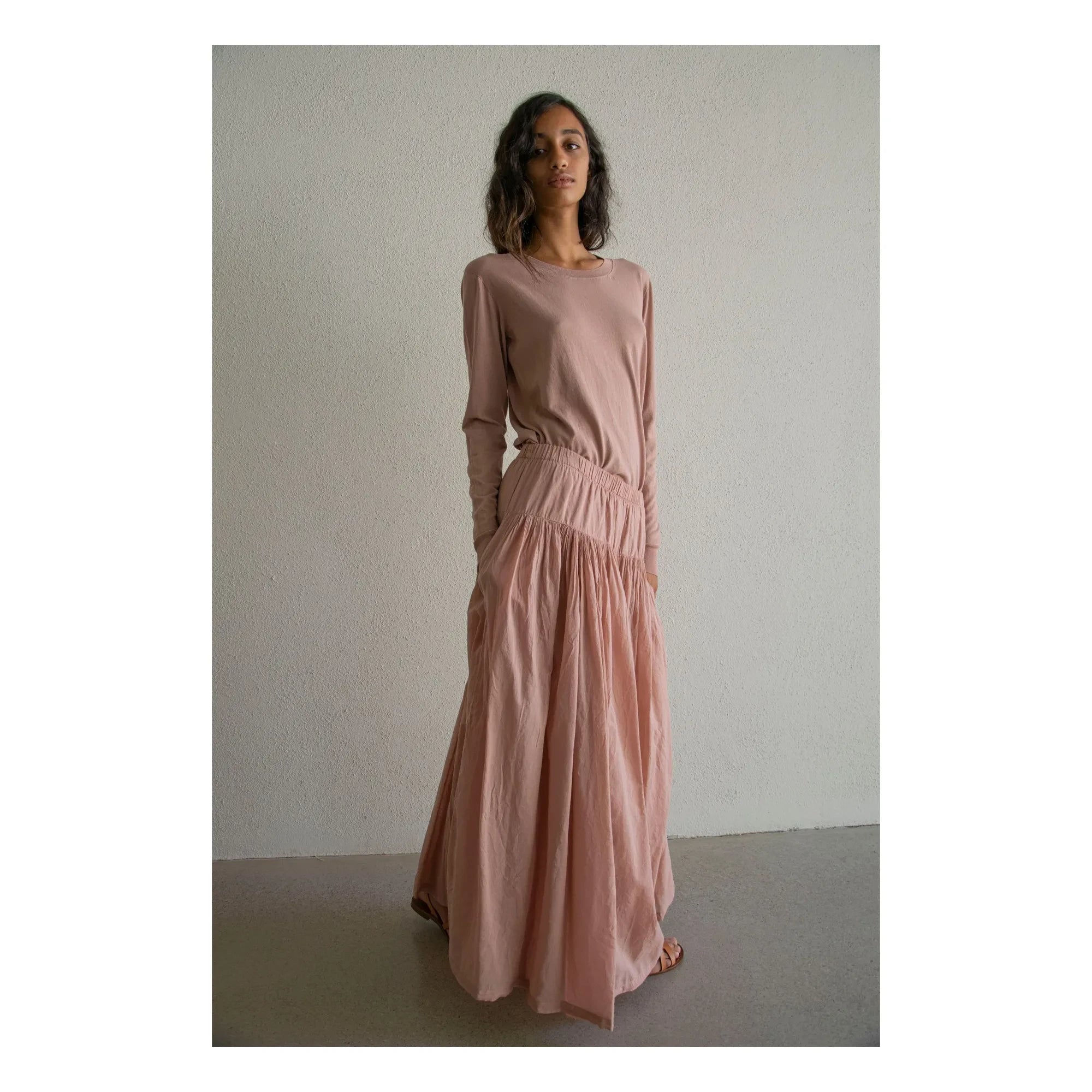 THEAVANT - Vintage Pamuk Vual Etek | Bej