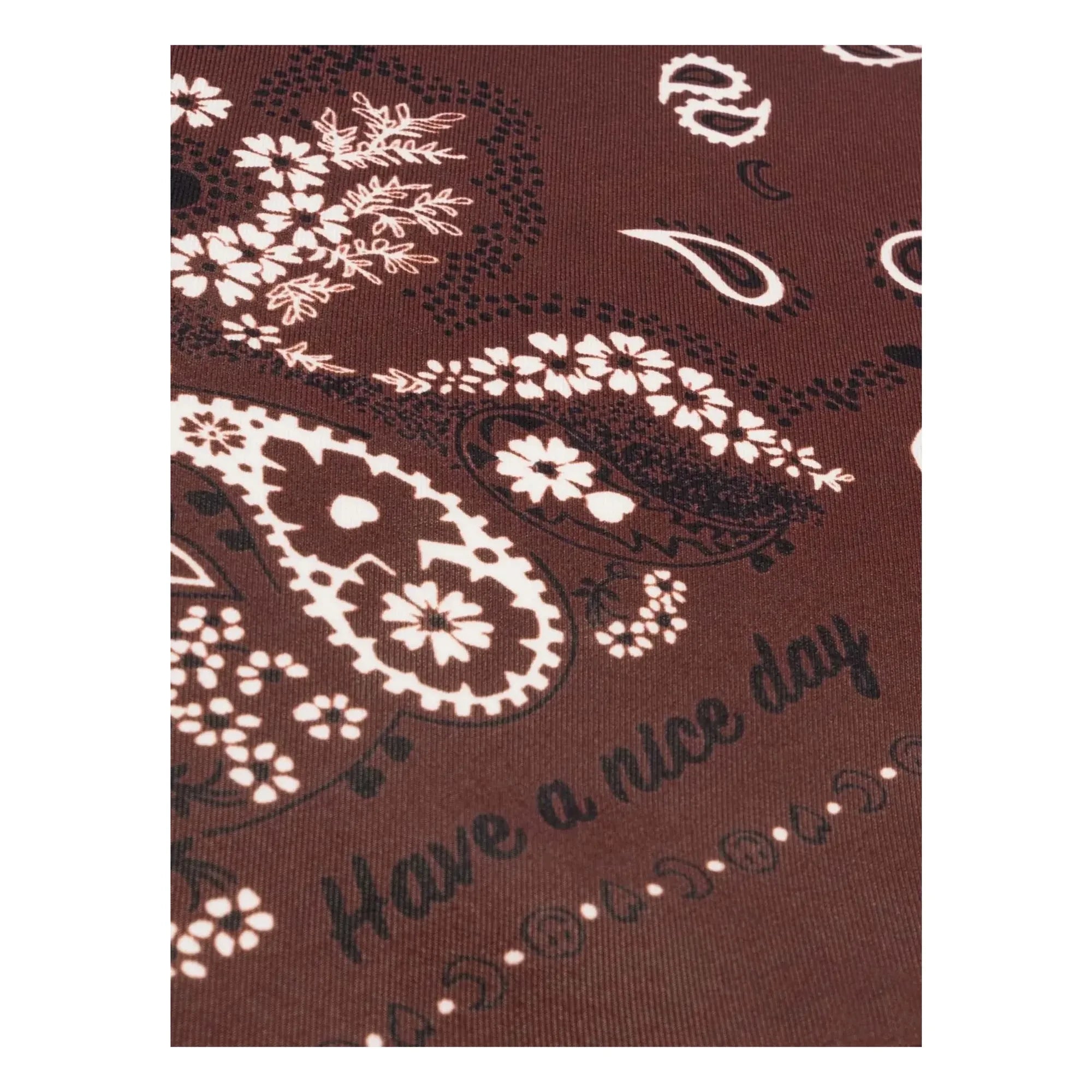 Call it by your name - Küçük İpek Bandana | Kahverengi