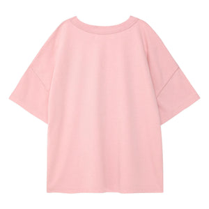 True Artist - T-shirt N°1 Kuş Organik Pamuk | Soluk Pembe