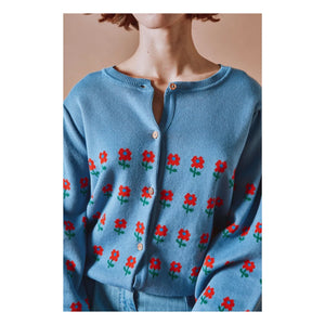 Emile et Ida - Organik Pamuk Jakarlı Hırka | Nuage