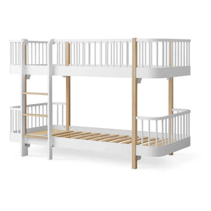 Oliver Furniture - Ahşap orta yükseklikte ranza | Meşe