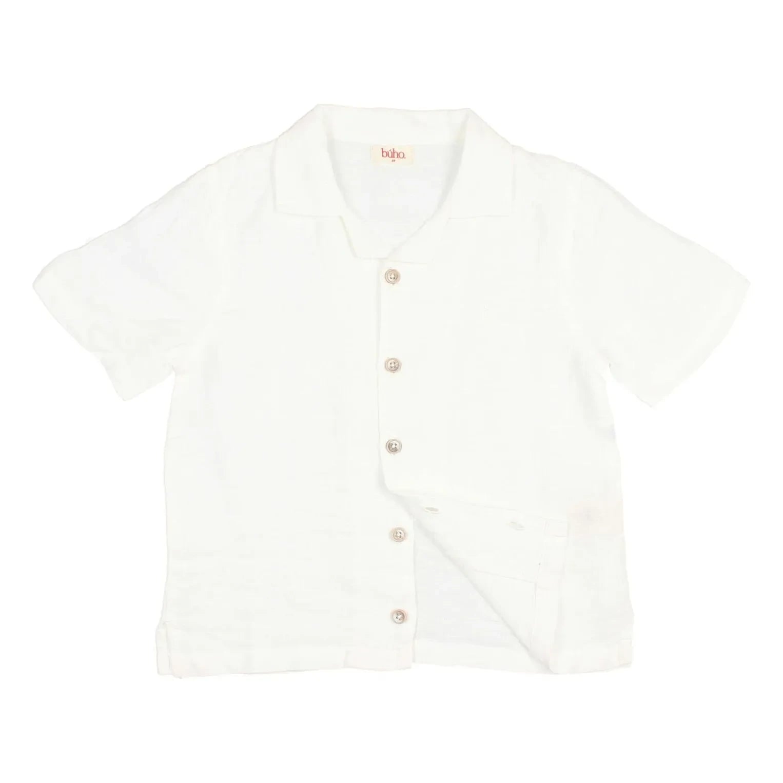 Búho - Keten gömlek | Beyaz