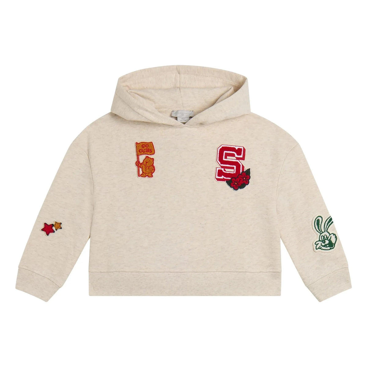 Stella McCartney Kids - Sweat Ecussons | Heather beige