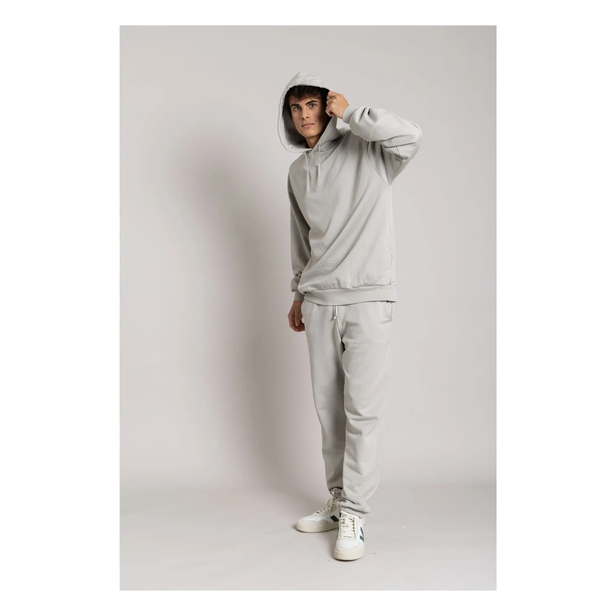 Smallable Man - Jogger Shuffle Organik Pamuk | İnci grisi