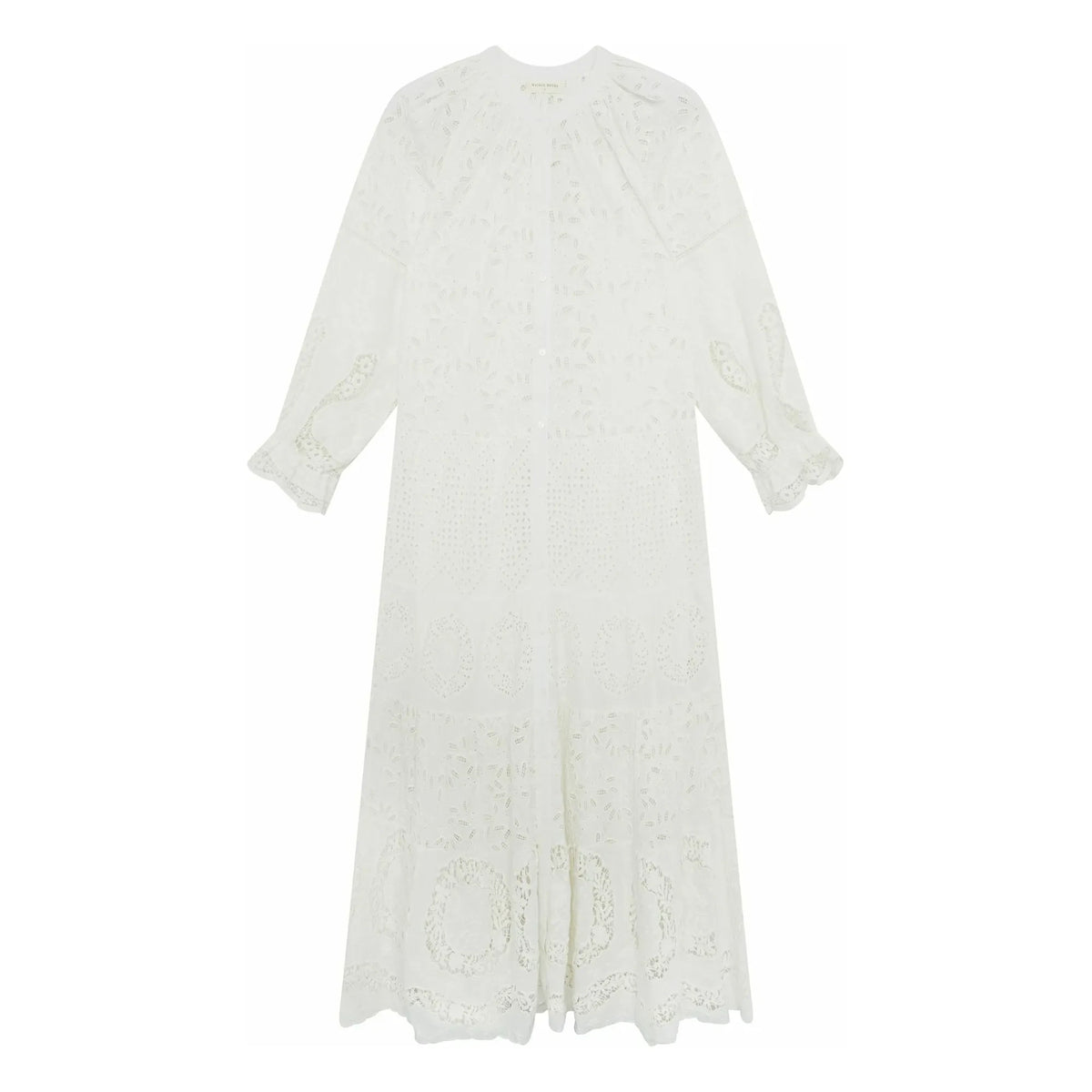 Maison Hotel - Canterbury Patch Elbise Lilibet | Beyaz