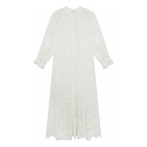 Maison Hotel - Canterbury Patch Elbise Lilibet | Beyaz