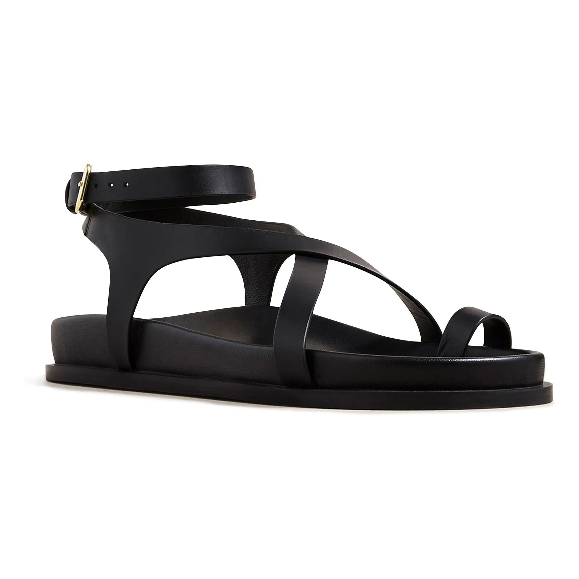 A. Emery - Jalen Slim Sandalet | Siyah