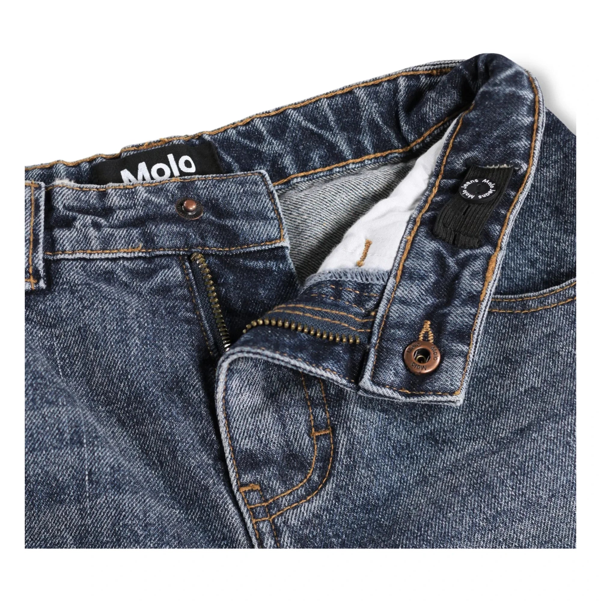 Molo - Alphie Denim Bermuda Organik Pamuk | Mavi