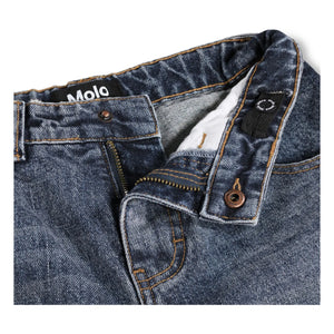 Molo - Alphie Denim Bermuda Organik Pamuk | Mavi