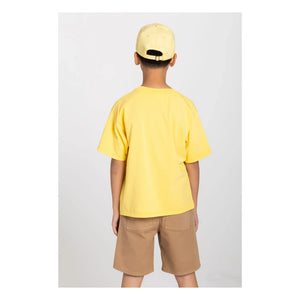 Smallable Kid - Nils Organik pamuklu T-shirt | Floresan sarı
