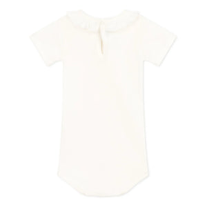 Petit Bateau - Body Maggie Volants | Ecru