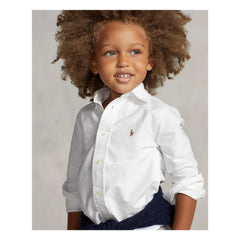 Ralph Lauren - Oxford Logolu gömlek | Beyaz