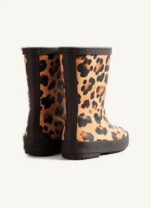 Hunter - First Leopard أحذية مطر | بني