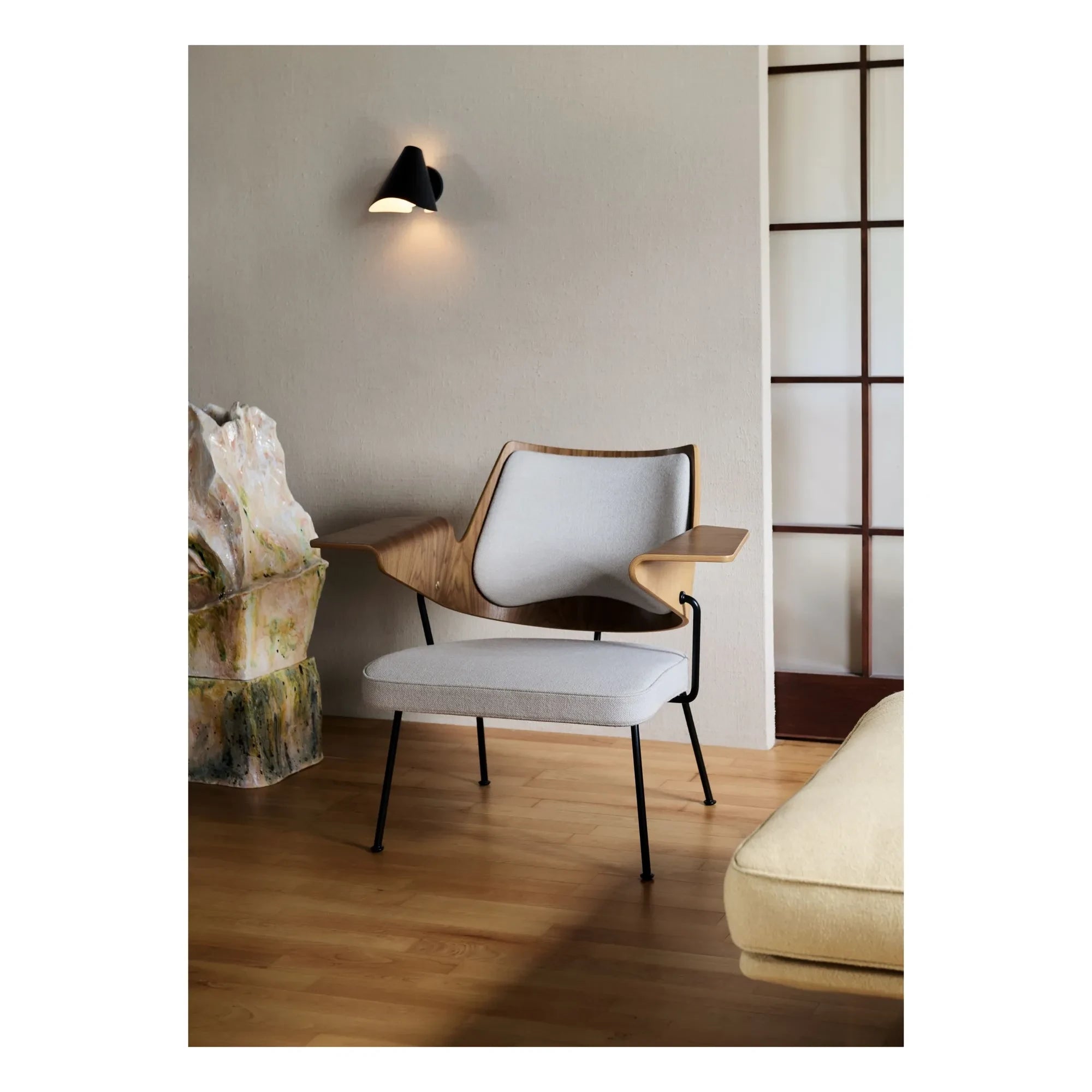 & Tradition - RD8 lounge chair, Robin Day | Açık gri