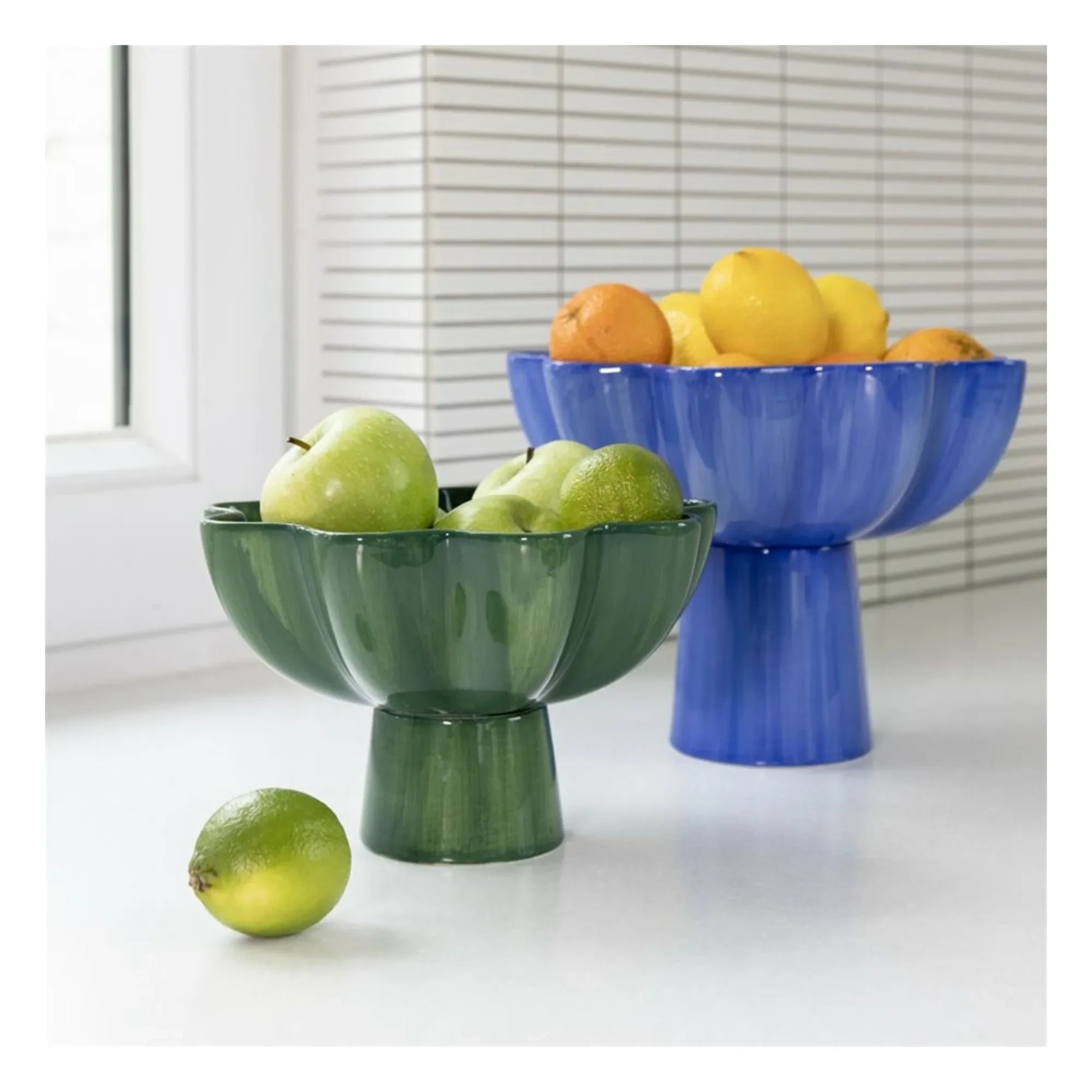 &Klevering - Koyu yeşil Sun basket