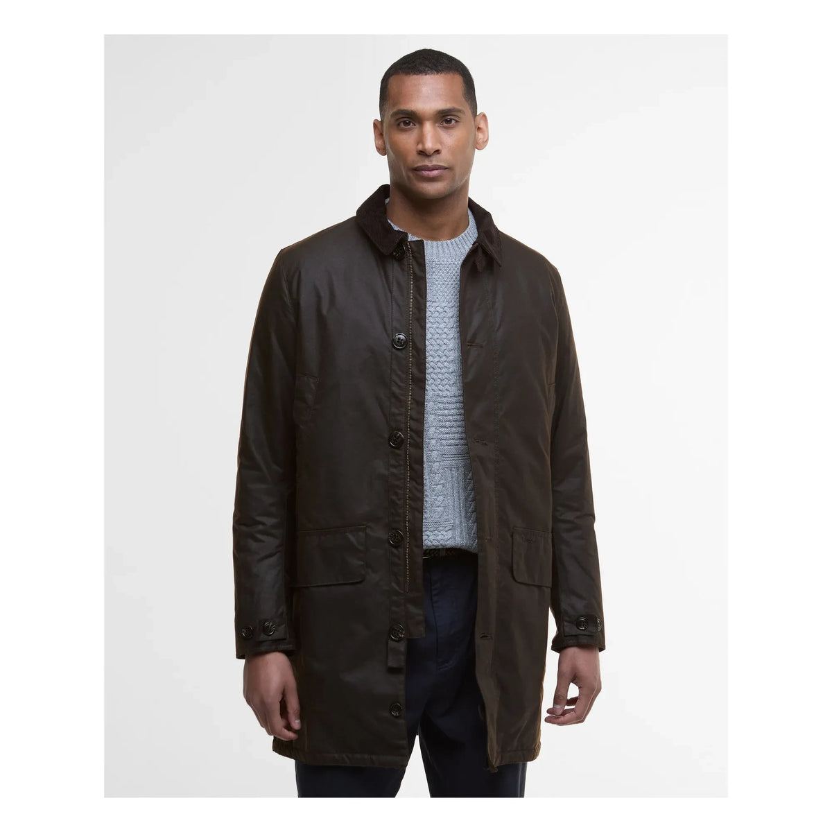 Barbour - Mac Waxed Ceket | Kahverengi