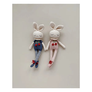 Patti Oslo - Britney the Rabbit yumuşak oyuncak | Lacivert