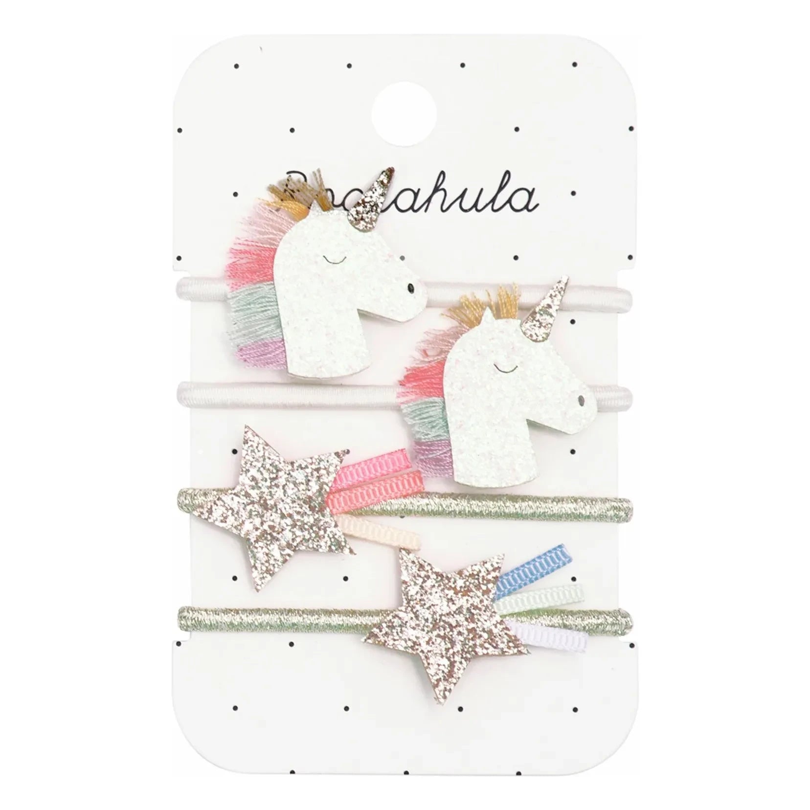 Rockahula Kids - 4’lü Unicorn Toka Seti | Beyaz