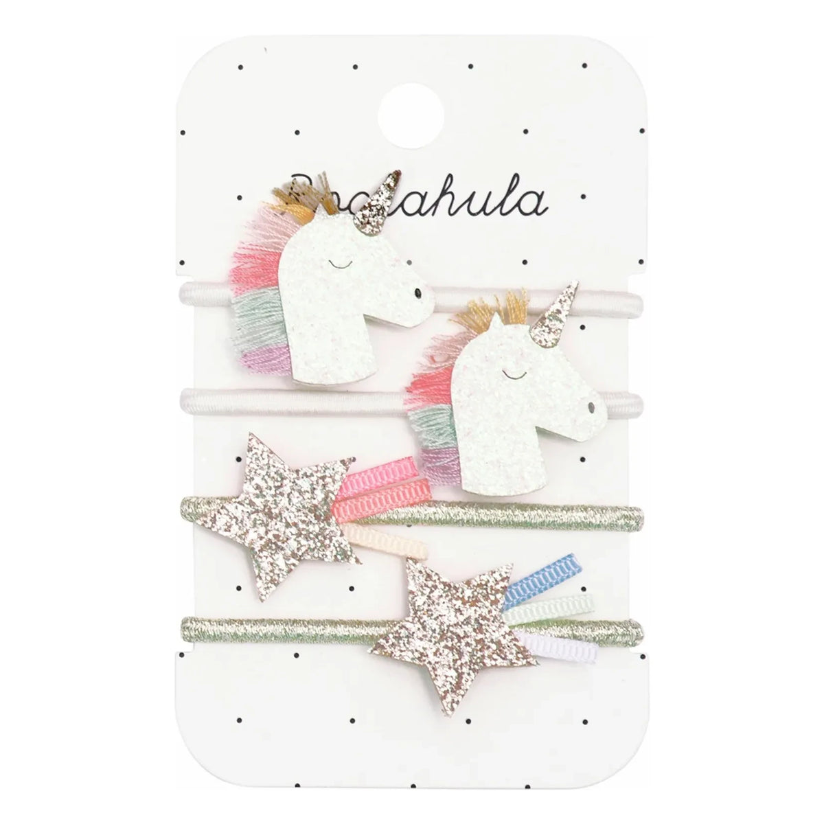 Rockahula Kids - 4’lü Unicorn Toka Seti | Beyaz