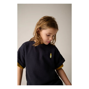 Tumble N'Dry - Atlantico organik pamuklu T-shirt | Koyu Mavi