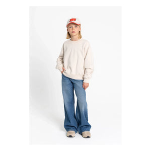 Smallable Kid - Maia organik pamuk sweatshirt | Krem