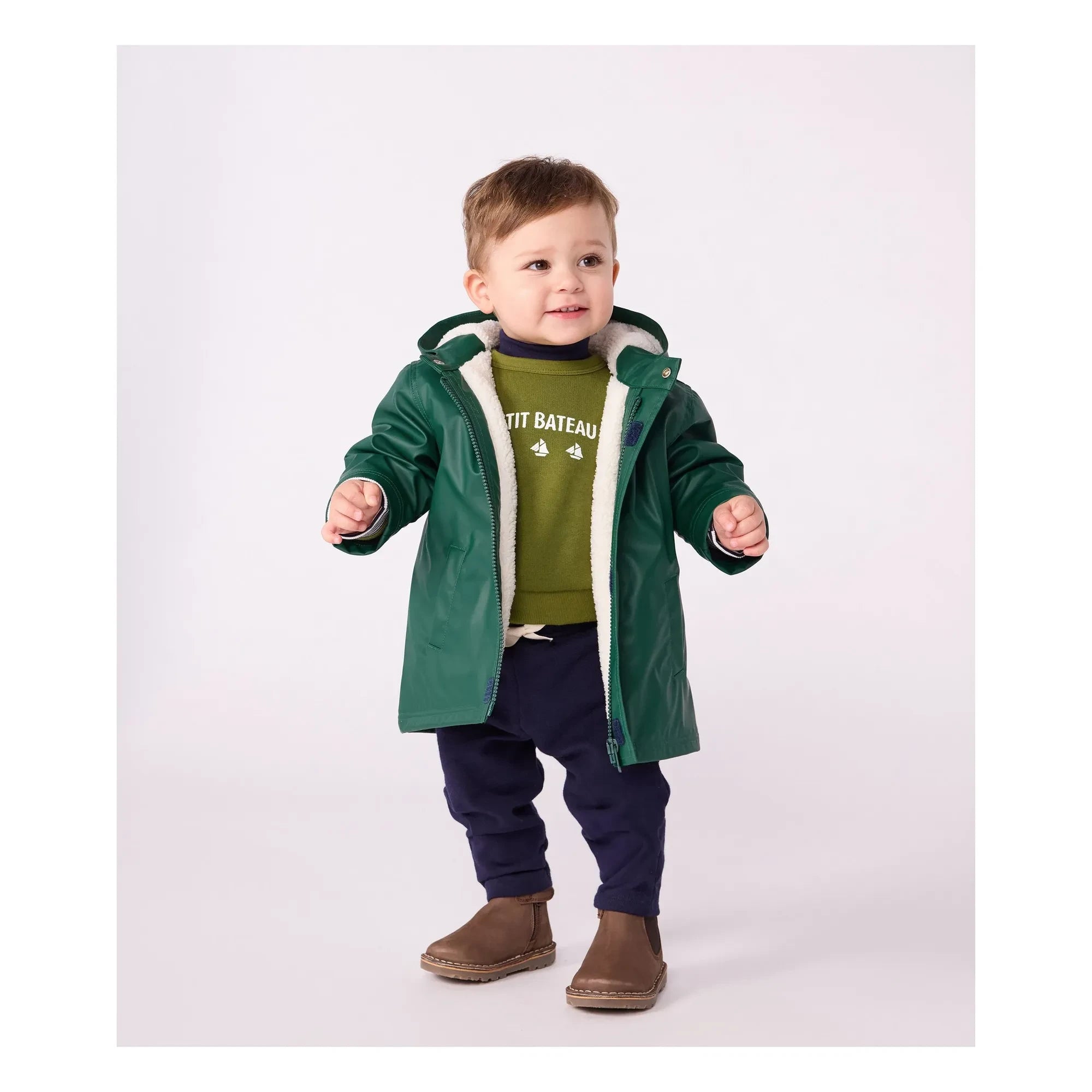 Petit Bateau - Krom yeşili | Mumlu Geri Dönüştürülmüş Lifler
