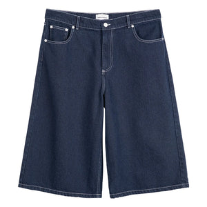 Bobo Choses - Denim Organik Pamuk Bermuda Şort | Mavi