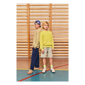 AO76 - Oscar Landscape geri dönüştürülmüş pamuk sweatshirt | Haki