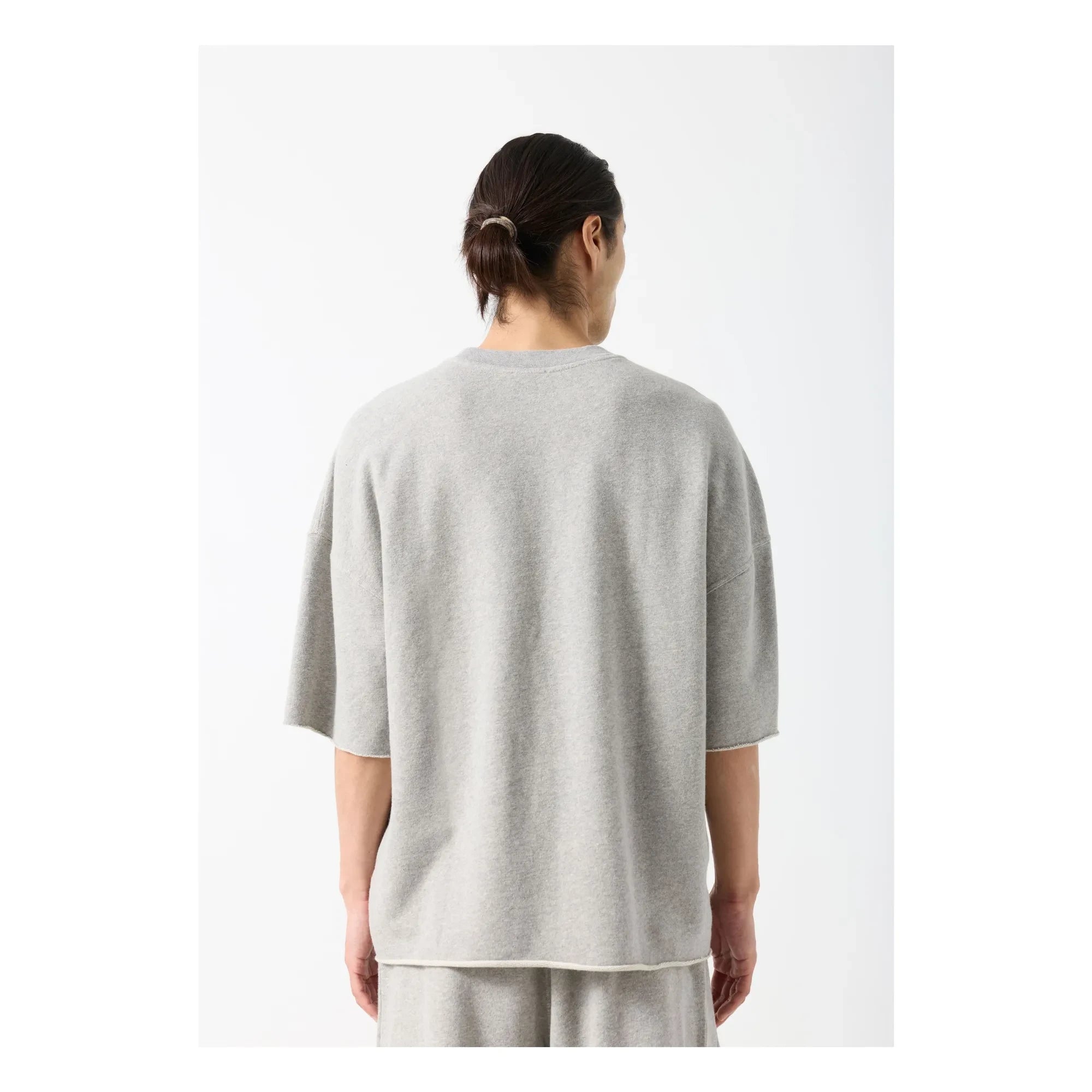 American Vintage - Bisiklet yaka sweatshirt | Gri melanj