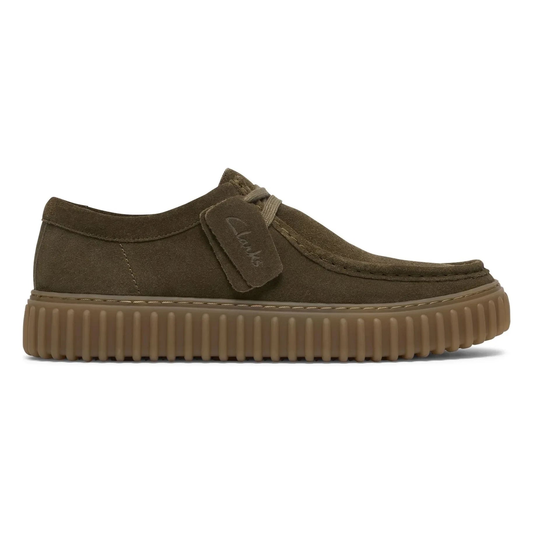 Clarks - Torhill Lo ayakkabı | Koyu yeşil