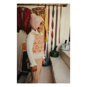 Louise Misha - Isolina bonnet | Pembe