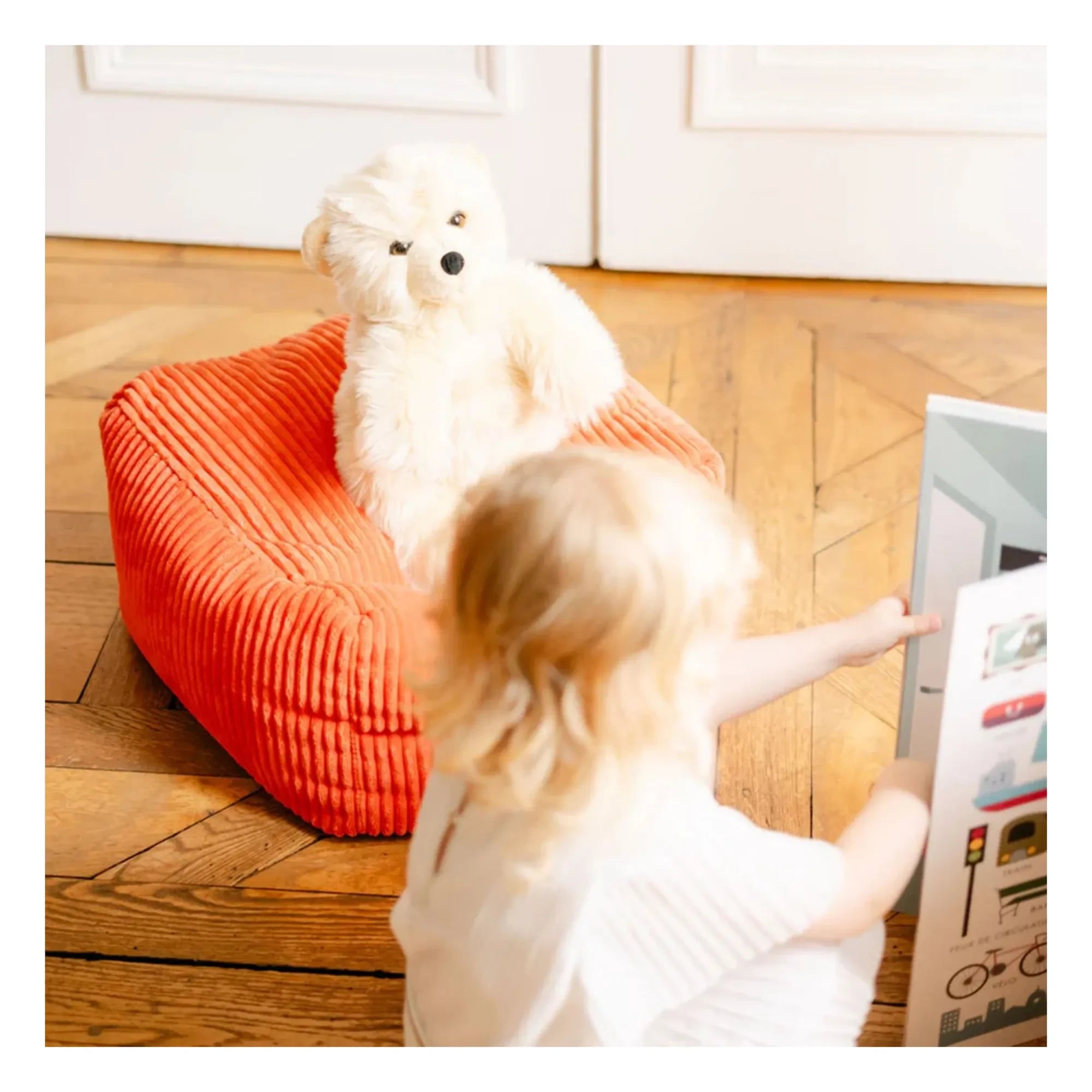 La Pelucherie - My Bear Jules Peluş Oyuncak | Krem