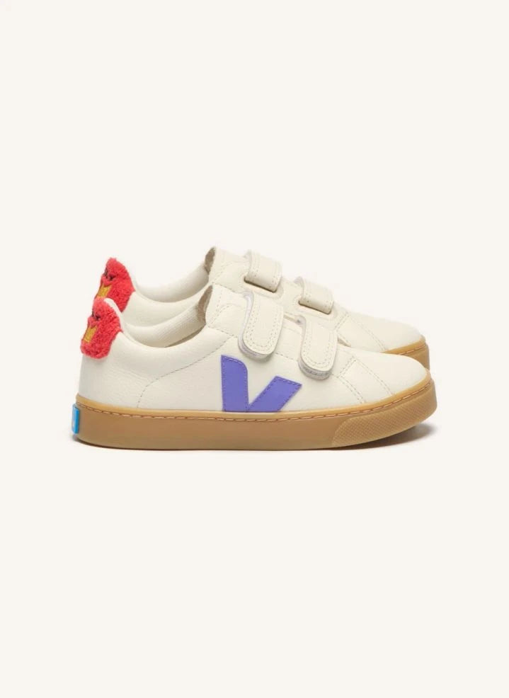 Veja - Sneakers Scratch Esplar Küçük Veja x Jelly Mallow جلد | أبيض