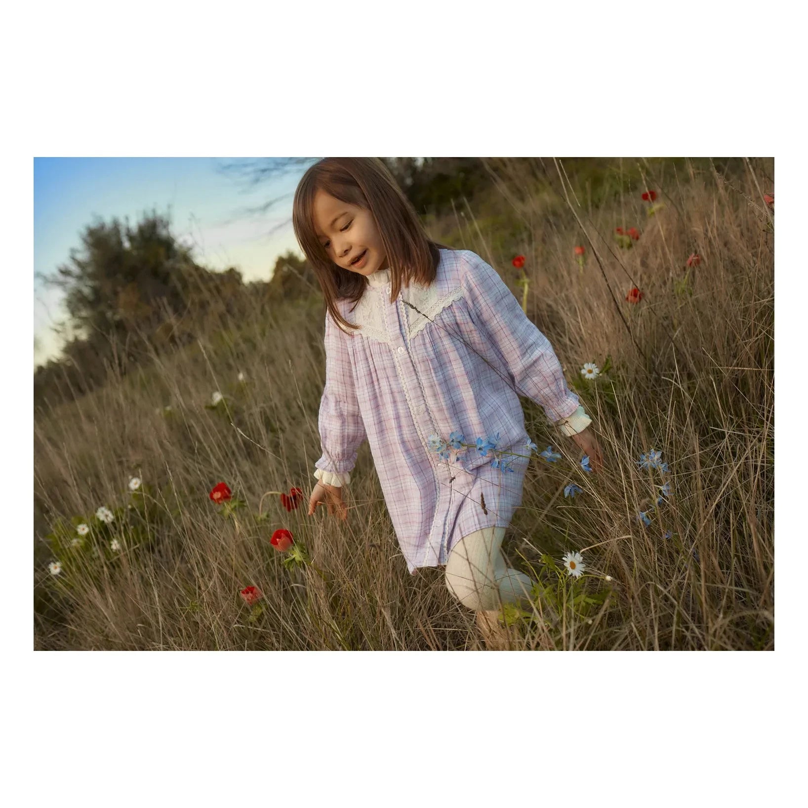 Louise Misha - Floriane Kareli Elbise | Pembe