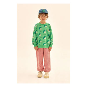 Jelly Mallow - Aladdin Çizgili Pantolon | Pembe