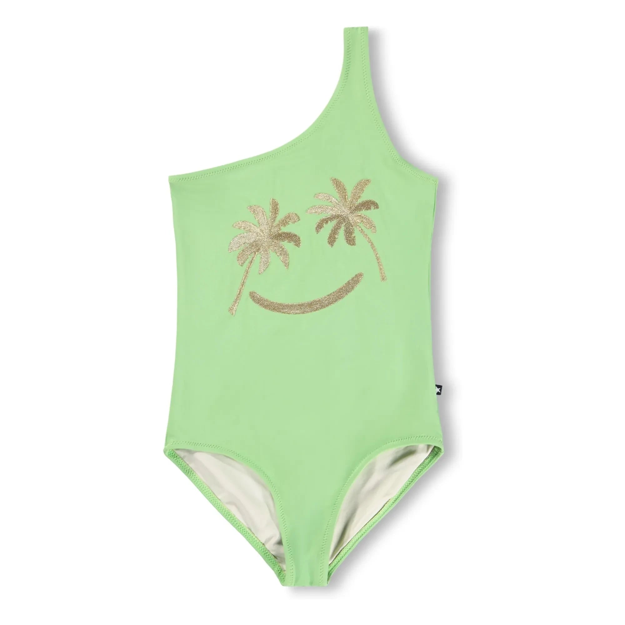 Molo - Asimetrik Mayo Nai Golden Smile Geri Dönüştürülmüş Elyaflar | Anise green