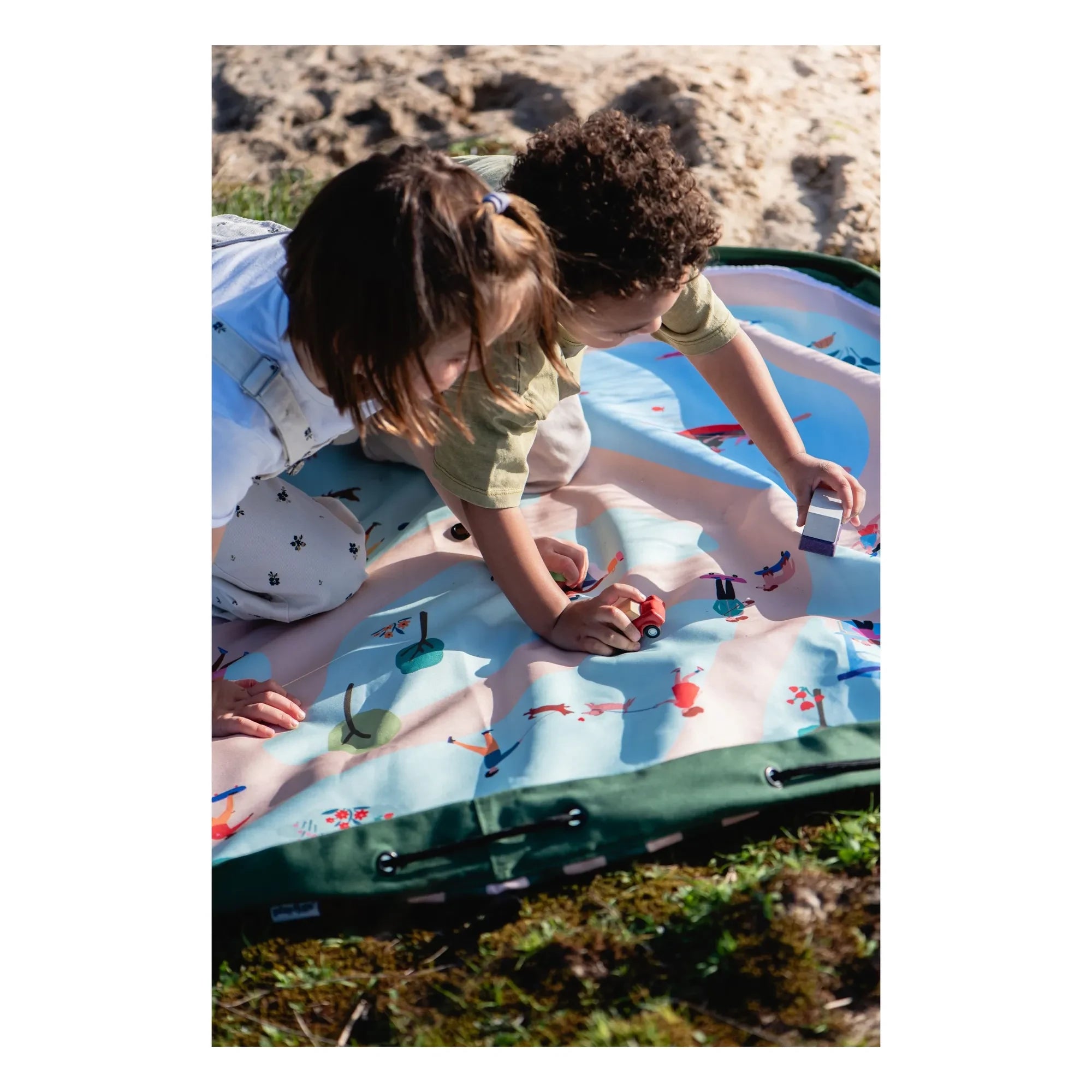 Play and Go - Çanta / Noomad açık hava oyun matı - Park | Yeşil