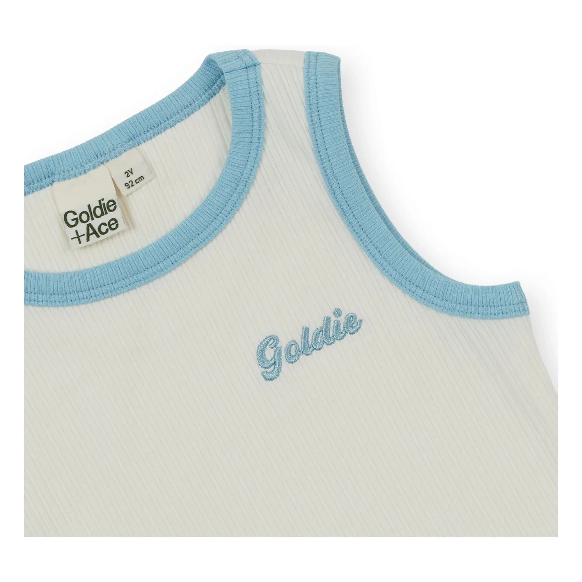 Goldie + Ace - Kontrast Fitilli Atlet | Beyaz