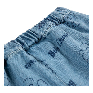 Bobo Choses - Organik Pamuklu Bebek Köpek Jean Pantolon | Mavi