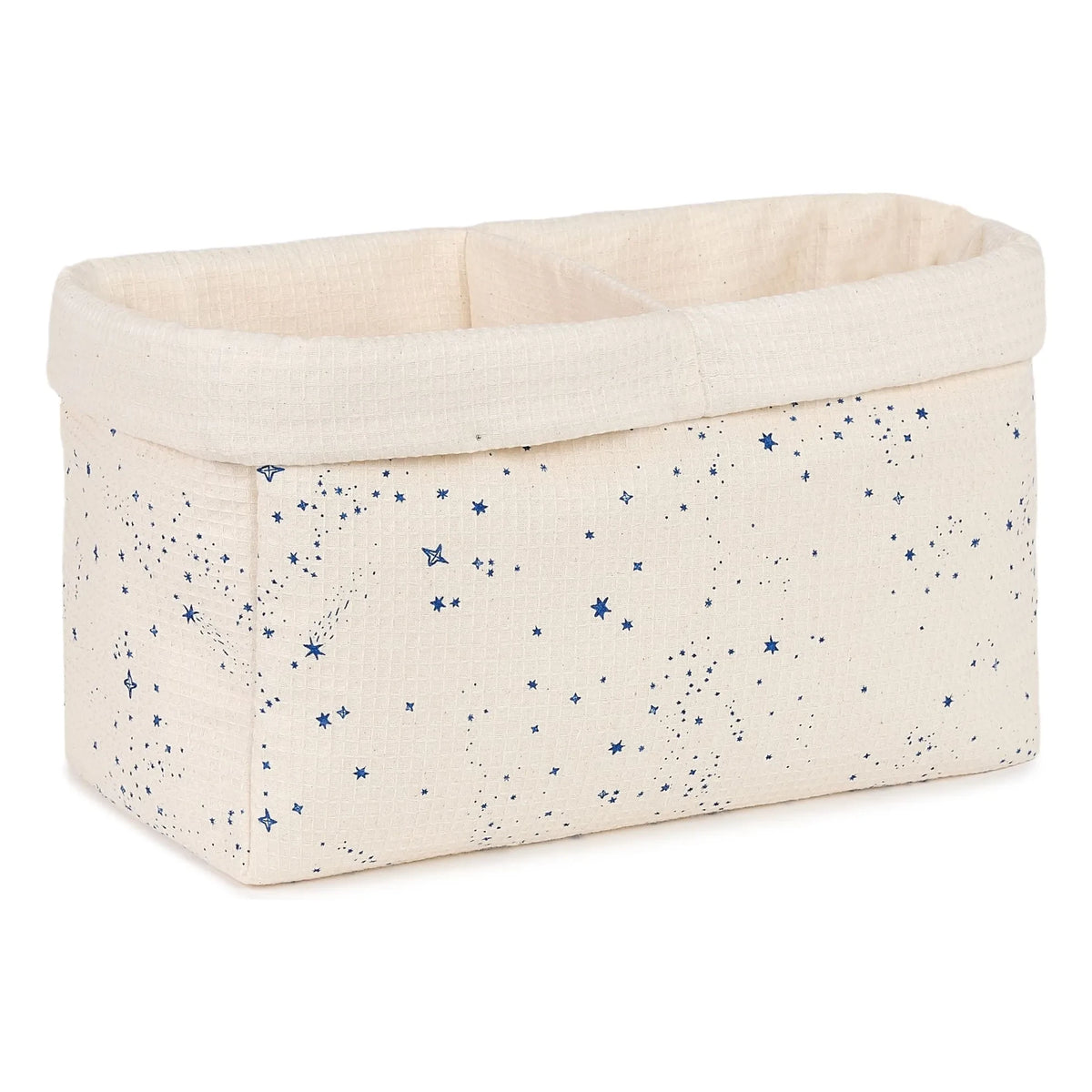 Nobodinoz - Mavi Milky Way iki bölmeli saklama sepeti