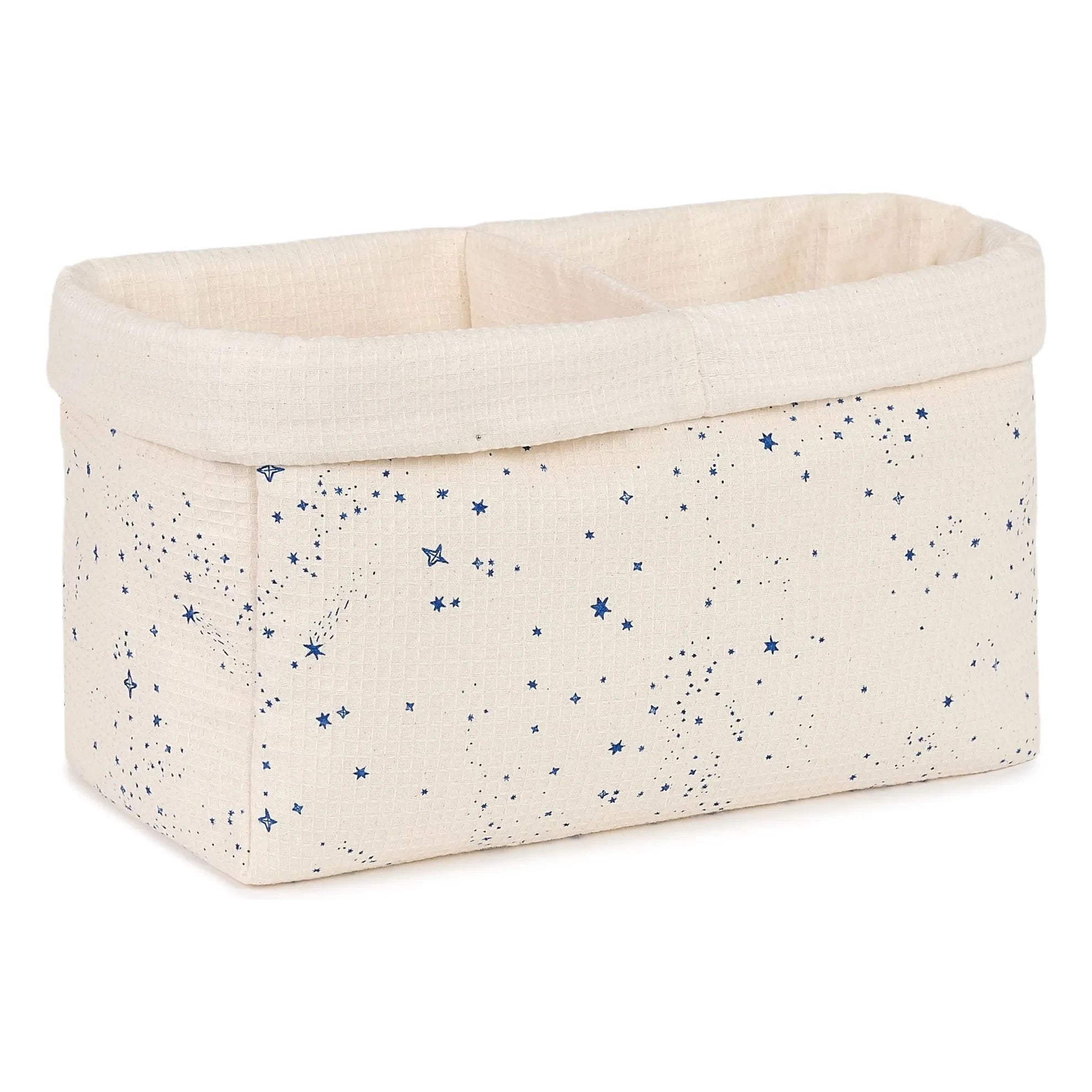 Nobodinoz - Mavi Milky Way iki bölmeli saklama sepeti