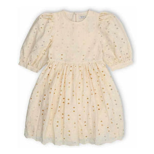 the new society - Broderie Anglaise Creta Elbise | Bej